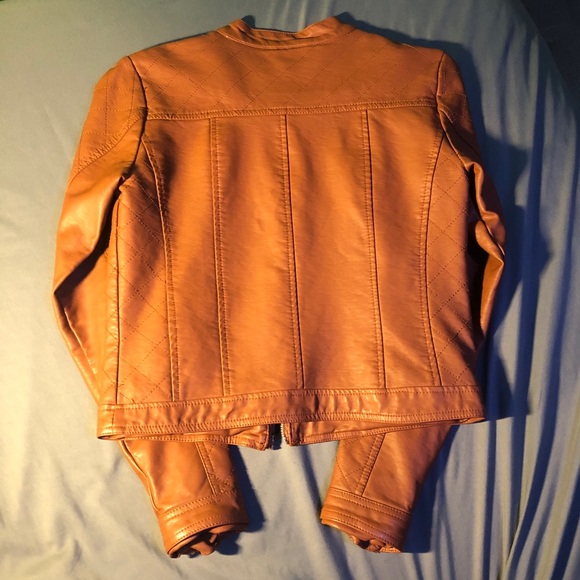 “Say What?” Polyester faux leather jacket - Picture 5 of 6